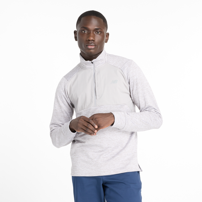 New Balance Athletics Heat Grid 1/2 Zip Herre